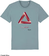 T-shirt da Uomo con stampa Illusione triangolo - illusion Maglia a Maniche Corte DREAMERS Brand
