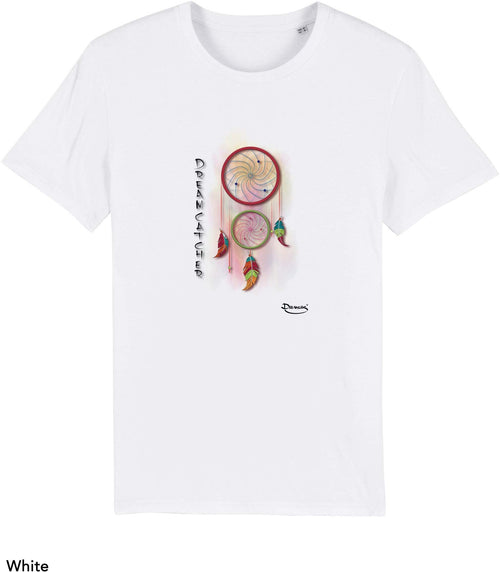 T-shirt da Uomo con stampa Indiani acchiappasogni- Dreamcatcher Maglia a Maniche Corte DREAMERS Brand