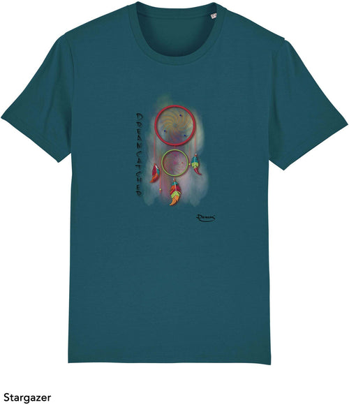 T-shirt da Uomo con stampa Indiani acchiappasogni- Dreamcatcher Maglia a Maniche Corte DREAMERS Brand
