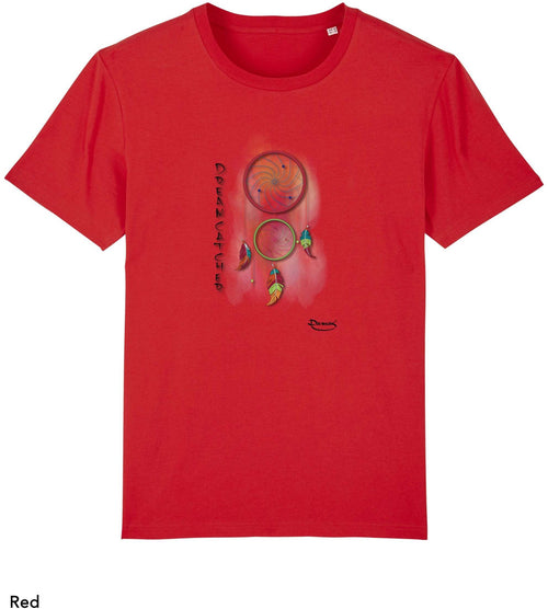 T-shirt da Uomo con stampa Indiani acchiappasogni- Dreamcatcher Maglia a Maniche Corte DREAMERS Brand