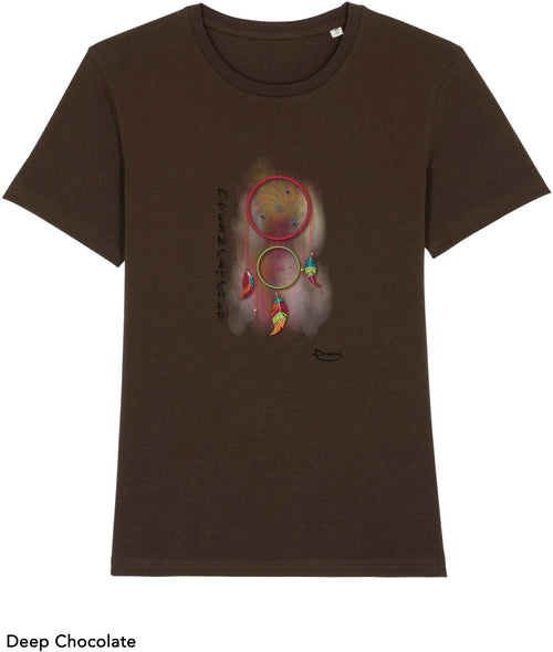 T-shirt da Uomo con stampa Indiani acchiappasogni- Dreamcatcher Maglia a Maniche Corte DREAMERS Brand