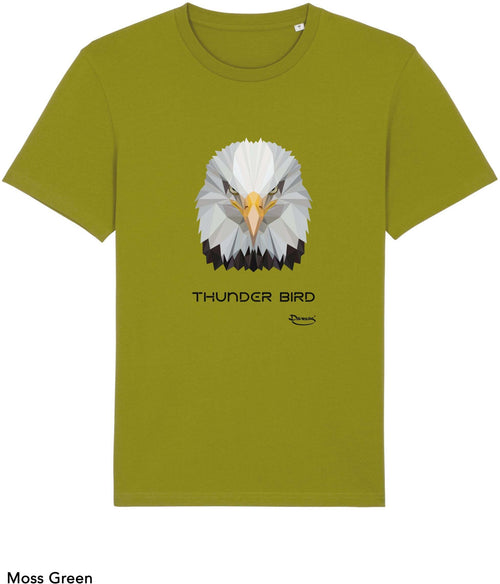 T-shirt da Uomo con stampa Uccello del tuono - Thunder bird Maglia a Maniche Corte DREAMERS Brand