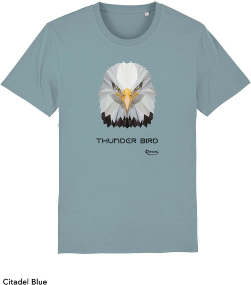 T-shirt da Uomo con stampa Uccello del tuono - Thunder bird Maglia a Maniche Corte DREAMERS Brand