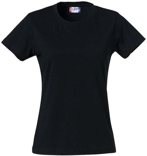T-Shirt Donna Clique Basic Nero 145 gr