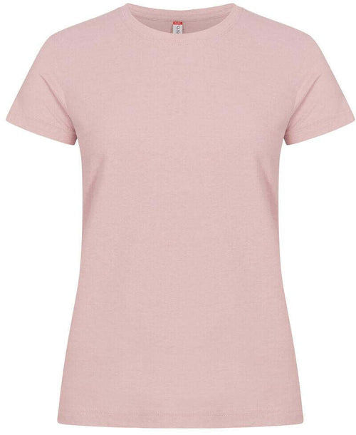 T-Shirt Donna Clique Basic Rosa Confetto 145 gr