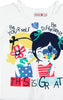 T-Shirt Estiva Bambina Maniche Corte Girocollo Maglietta Stampata Bimba 100% Cotone Maglia Mezze Maniche Bianco Bambino Estate Colorata Boboli t-shirt bambina/ragazza Piccole Canaglie - Tropea, Commerciovirtuoso.it