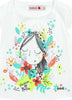 T-Shirt Estiva Bambina Maniche Corte Girocollo Maglietta Stampata Bimba 100% Cotone Maglia Mezze Maniche Bianco Bambino Estate Colorata Boboli t-shirt baby femmina Piccole Canaglie - Tropea, Commerciovirtuoso.it