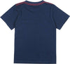 T-Shirt Estiva Bambino Mezze Maniche Blu Stampa Rossa Palme Maglietta Girocollo Maniche Corte Estate Bimbo 100% Cotone Navy Blue t-shirt bambino/ragazzo Piccole Canaglie - Tropea, Commerciovirtuoso.it