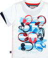 T-Shirt Estiva Bimbo Maniche Corte Girocollo Bianca Maglietta Stampata Blu Rossa 100% Cotone Maglia Mezze Maniche Bambino Estate Colorata Boboli. t-shirt bambino/ragazzo Piccole Canaglie - Tropea, Commerciovirtuoso.it