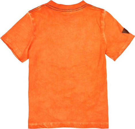 T-Shirt Estiva Bimbo Maniche Corte Girocollo Maglietta Stampata Arancione National Park 100% Cotone Maglia Mezze Maniche Arancio Bambino Estate Colorata Boboli t-shirt bambino/ragazzo Piccole Canaglie - Tropea, Commerciovirtuoso.it