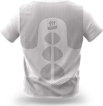 T-SHIRT-FIT-THERAPY-BIANCO-TAGLIA-L-XL