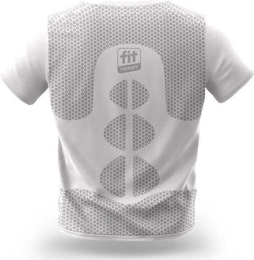 T-SHIRT-FIT-THERAPY-BIANCO-TAGLIA-XXL-XXXL