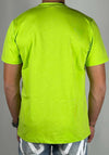 T-shirt-fluo-con-logo-bianco