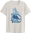 T-shirt In Cotone Biologico ( Spedizione Gratuita ) M o L Nuovo Con Cartellino Modello Colomba Blue Uomo