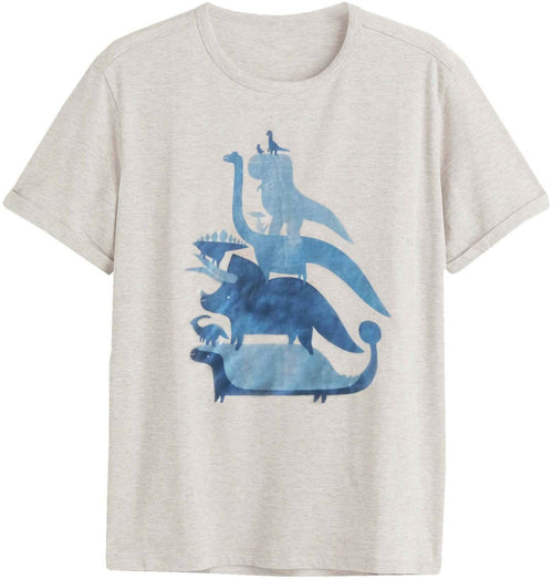 T-shirt In Cotone Biologico ( Spedizione Gratuita ) M o L Nuovo Con Cartellino Modello Colomba Blue Uomo