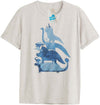 T-shirt In Cotone Biologico ( Spedizione Gratuita ) M o L Nuovo Con Cartellino Modello Colomba Blue Uomo