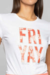 T-shirt-in-cotone-con-scritta-friday-fritz