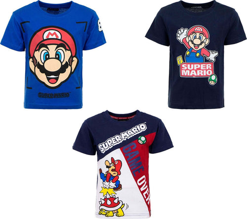 T-Shirt Maglia Maglietta a Maniche Corte Super Mario Primavera Estate Moda/Bambini e ragazzi/Abbigliamento/T-shirt polo e camicie/T-shirt Store Kitty Fashion - Roma, Commerciovirtuoso.it