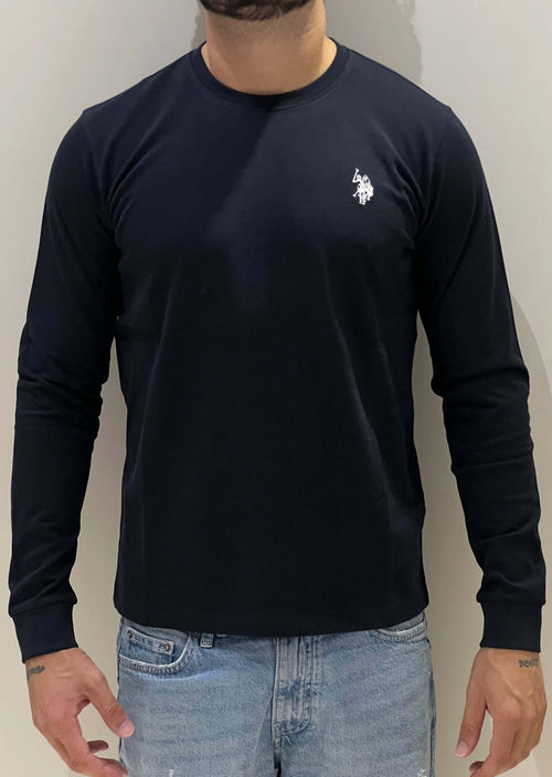 T-shirt manica lunga blu Moda/Uomo/Abbigliamento/T-shirt polo e camicie/Maglie a manica lunga Kanal 32 - Santa Maria di Licodia, Commerciovirtuoso.it