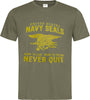 T-Shirt Navy Seals Uomo Girocollo Maglia United States Navy Seals Ready to Lead - Ready to Follow Mezze Maniche in Cotone Sport e tempo libero/Fan Shop/Abbigliamento/T-Shirt Il Distintivo - Pesaro, Commerciovirtuoso.it