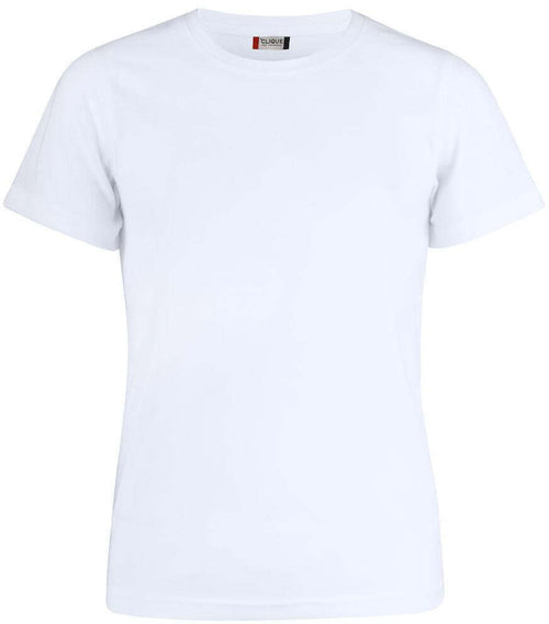 T-Shirt Neon Bianco T-Shirt Poliestere Effetto Cotone