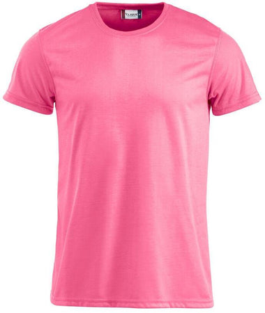 T-Shirt Neon Rosa T-Shirt Poliestere Effetto Cotone