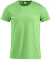 T-Shirt Neon Verde Fluo T-Shirt Poliestere Effetto Cotone