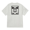 FRANCIS CONCEPT t-shirt obey icon face tee - pigment vintage white da uomo