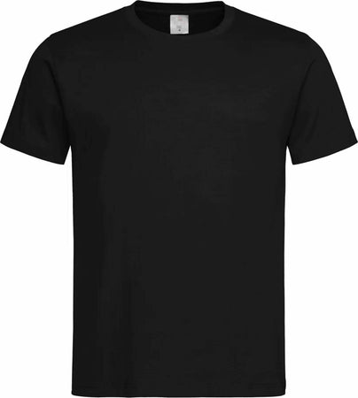 T-shirt Staff Nera Unisex Girocollo Maglia Staff Maniche Corte Tinta Unita Scritta Sul Retro 021 Sport e tempo libero/Fan Shop/Abbigliamento/T-Shirt Il Distintivo - Pesaro, Commerciovirtuoso.it