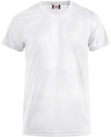 T-Shirt Tecnica Ice Bianco Maglietta Sportiva Asciugatura Rapida