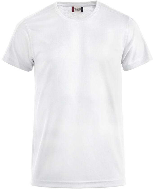T-Shirt Tecnica Ice Bianco Maglietta Sportiva Asciugatura Rapida