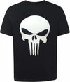 T-Shirt Teschio the Punisher 027 Uomo Nera Girocollo Maniche Corte Moda/Uomo/Abbigliamento/T-shirt polo e camicie/T-shirt Il Distintivo - Pesaro, Commerciovirtuoso.it