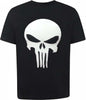 T-Shirt Teschio the Punisher 027 Uomo Nera Girocollo Maniche Corte Moda/Uomo/Abbigliamento/T-shirt polo e camicie/T-shirt Il Distintivo - Pesaro, Commerciovirtuoso.it