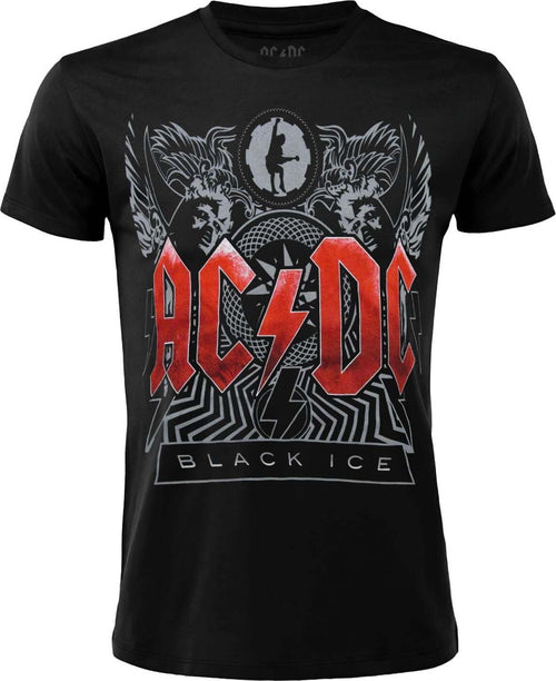 T-Shirt Unisex Acdc Black Ice Nera Girocollo Maniche Corte Moda/Uomo/Abbigliamento/T-shirt polo e camicie/T-shirt Il Distintivo - Pesaro, Commerciovirtuoso.it