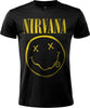 T-Shirt Unisex Nirvana Nera Con Scritta Girocollo E Maniche Corte Sport e tempo libero/Fan Shop/Abbigliamento/T-Shirt Il Distintivo - Pesaro, Commerciovirtuoso.it
