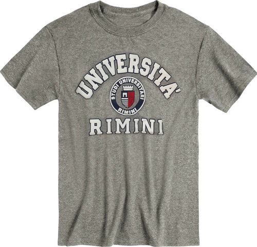 T-shirt Università Di Rimini Unisex Mezze Maniche Maglia Girocollo Maniche Corte Rimini Univestity Sport e tempo libero/Fan Shop/Abbigliamento/T-Shirt Il Distintivo - Pesaro, Commerciovirtuoso.it