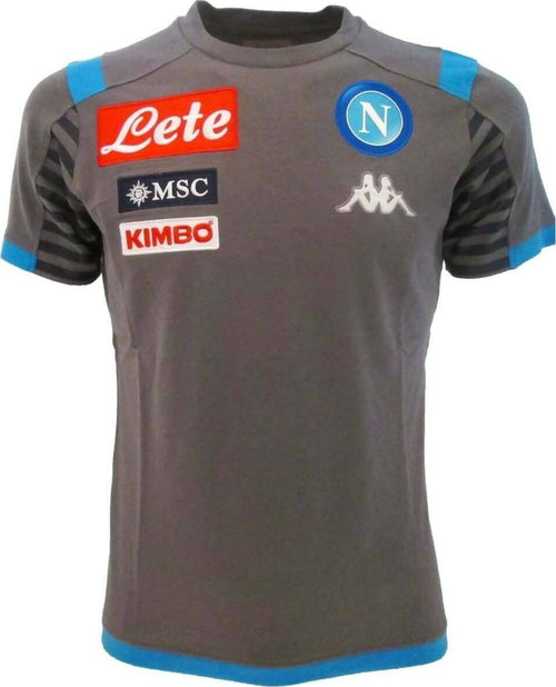 T-Shirt Uomo Maglietta Da Calcio Ufficiale Di Rappresentanza Del Napoli Grigia Sport e tempo libero/Fan Shop/Calcio/Abbigliamento/Magliette e Top Il Distintivo - Pesaro, Commerciovirtuoso.it