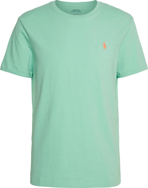T-shirt Uomo Ralph Lauren Tinta Unita Colorata Maniche Corte T-shirt Casual Girocollo In 100% Cotone Con Logo Ricamato Moda/Uomo/Abbigliamento/T-shirt polo e camicie/T-shirt Euforia - Bronte, Commerciovirtuoso.it