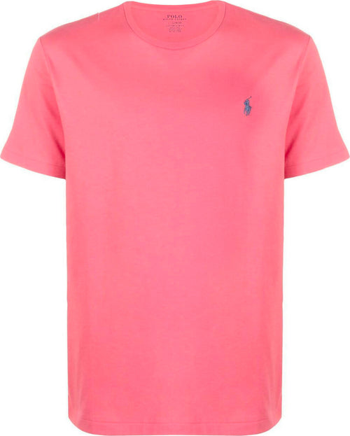 T-shirt Uomo Ralph Lauren Tinta Unita Colorata Maniche Corte T-shirt Casual Girocollo In 100% Cotone Con Logo Ricamato Moda/Uomo/Abbigliamento/T-shirt polo e camicie/T-shirt Euforia - Bronte, Commerciovirtuoso.it