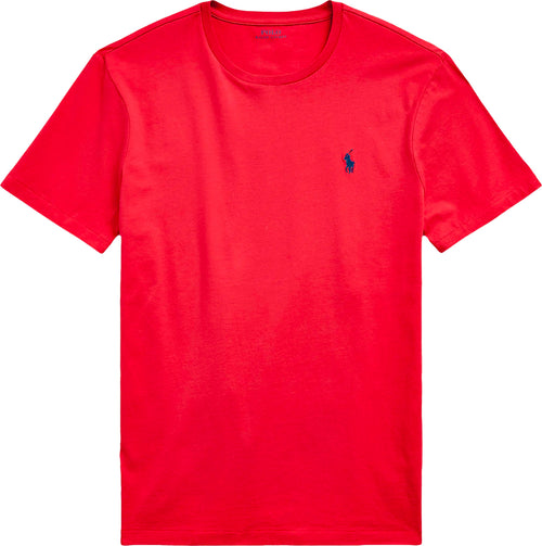 T-shirt Uomo Ralph Lauren Tinta Unita Colorata Maniche Corte T-shirt Casual Girocollo In 100% Cotone Con Logo Ricamato Moda/Uomo/Abbigliamento/T-shirt polo e camicie/T-shirt Euforia - Bronte, Commerciovirtuoso.it