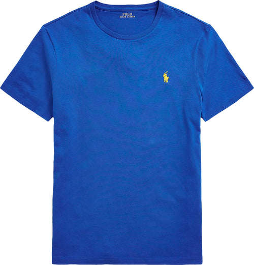 T-shirt Uomo Ralph Lauren Tinta Unita Colorata Maniche Corte T-shirt Casual Girocollo In 100% Cotone Con Logo Ricamato Moda/Uomo/Abbigliamento/T-shirt polo e camicie/T-shirt Euforia - Bronte, Commerciovirtuoso.it