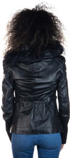 T100---Giacca-Donna-Nero-con-Cappuccio-in-vera-pelle