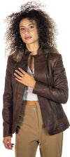 T100---Giacca-Donna-Testa-di-Moro-con-Cappuccio-in-vera-pelle