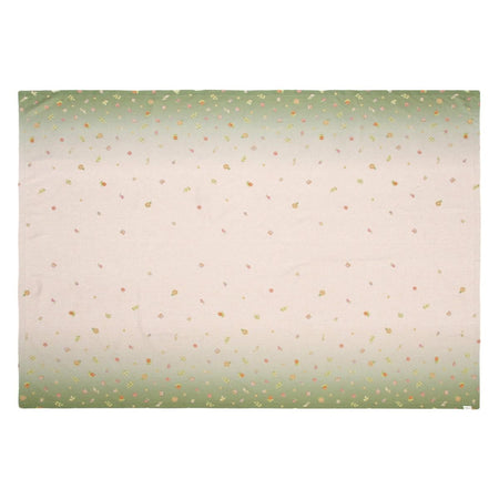 THUN® Tovaglia Antimacchia Country Flowers Green - Varie Dimensioni 2504S