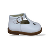 Scarpe Occhi di Bue Bambino PANYNO Bianco Pelle con Fibbia – Primi Passi e Cerimonia Eleganti