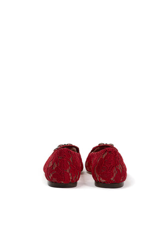 Dolce & Gabbana Ballerine 'Vally' con Pizzo da donna