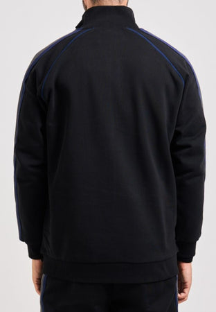 John Richmond FELPA SWEATSHIRT ZIP BOTRO da uomo