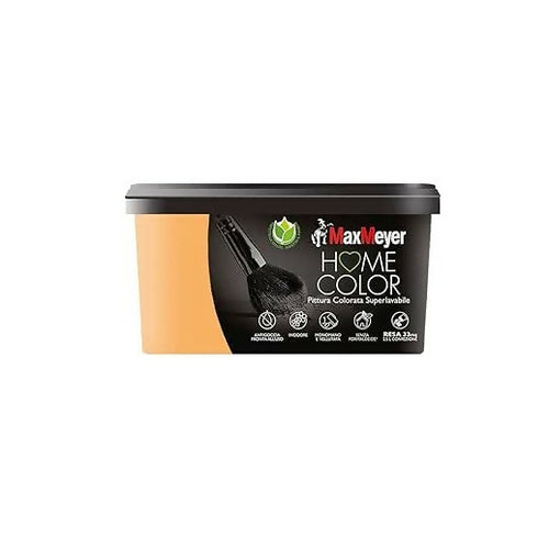 PITTURA ARANCIO MELONE SUPERLAVABILE HOM E COLOR 2,5 LT