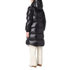 Woolrich giacche donna woolrich - aliquippa long puffer jacket - nero da donna