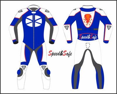 OffertissimaTuta intera Professionale Pelle cordura 600DMinimotoMotardPitBikers